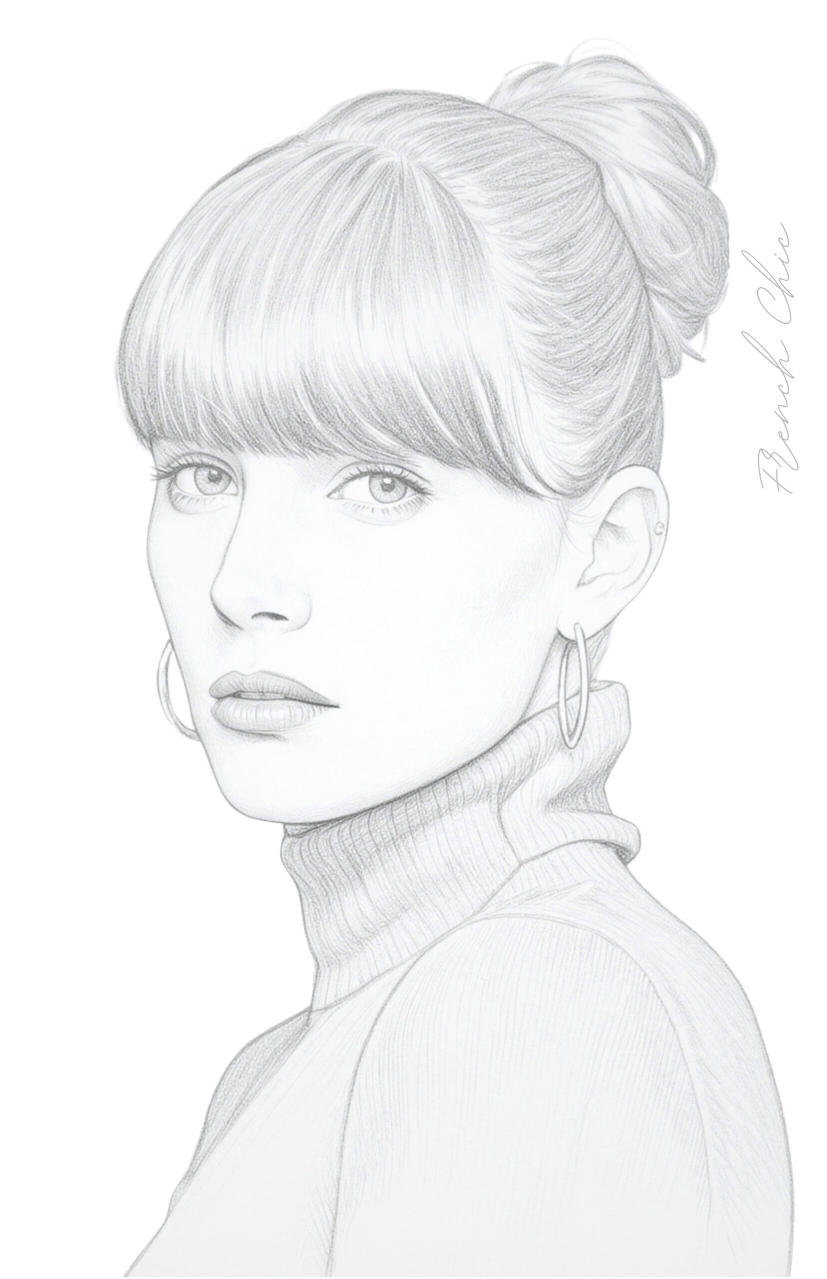 french ethereal chic beauty archetypes facial features scaled