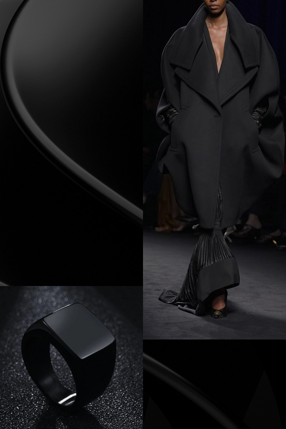 royal-ethereal-king-beauty-archetypes-sunless-bourgeoisie-moodboard Beauty archetypes Royal Ethereal King. Sunless Bourgeoisie, modern dark royalty in an original Ferragamo coat moodboard.